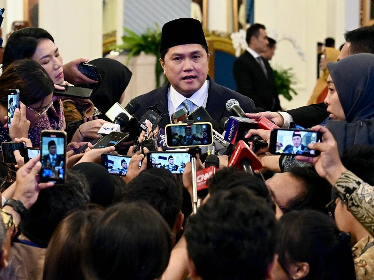 Rangkap Jabatan Menpora dan Ketum PSSI, Erick Thohir: FIFA yang Memutuskan