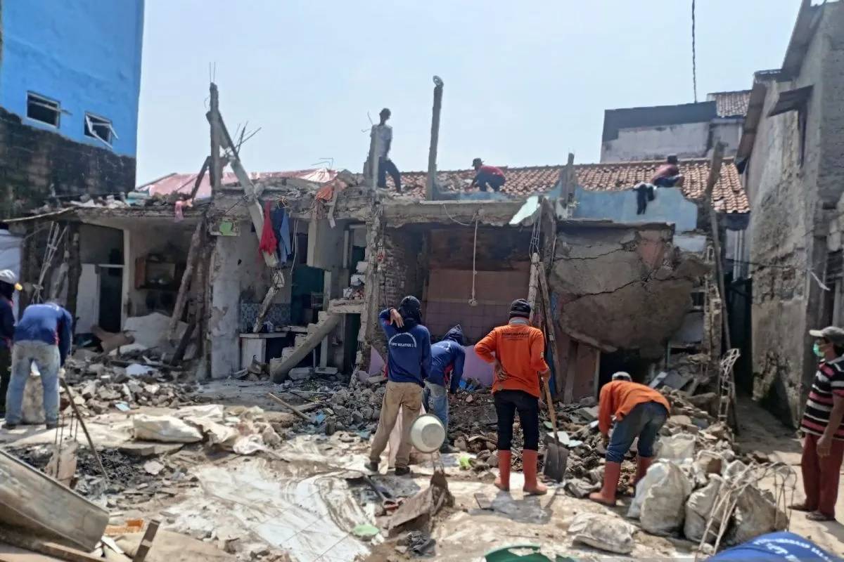 Rumah Korban Ledakan di Pamulang Mulai Diperbaiki, Ditarget 2 Bulan Selesai