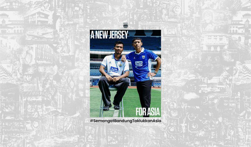 Persib Rilis Jersei untuk AFC Champions League Two, Usung Filosofi Bandung Kota Juara