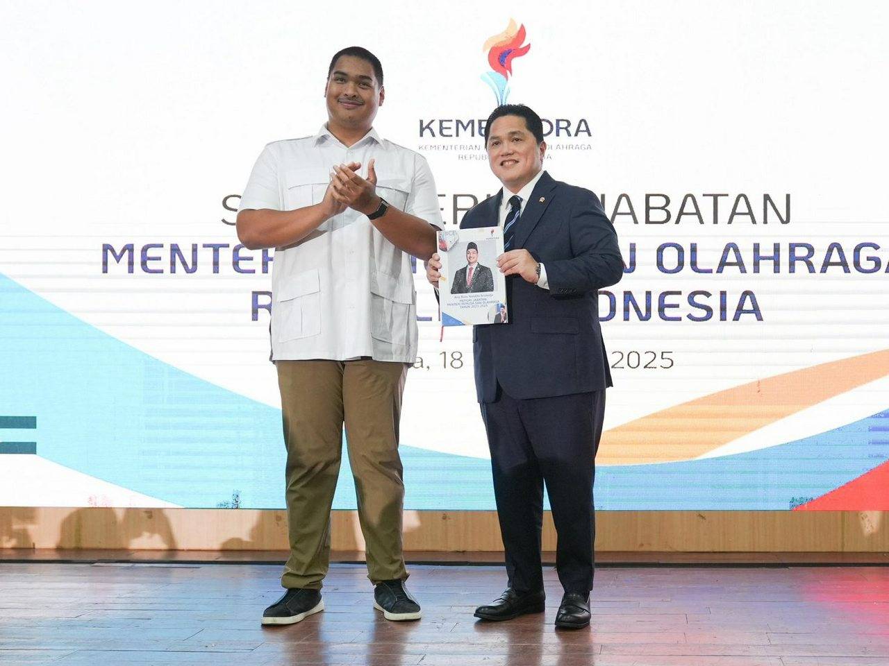 Erick Thohir Jadi Menpora, Dito Ariotedjo Lega