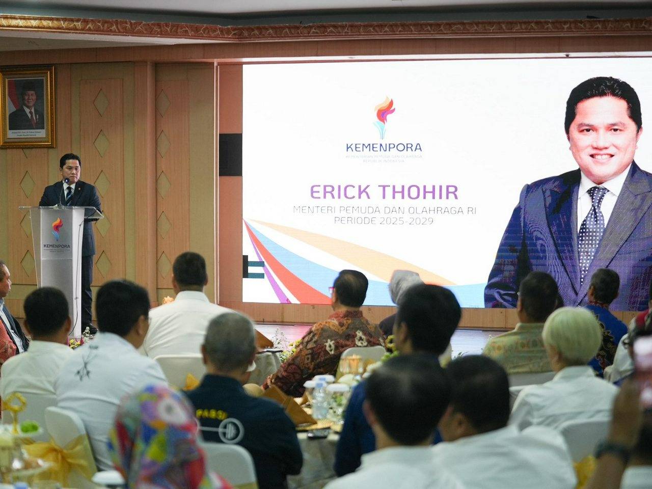 Jadi Menpora, Erick Thohir Dianggap Bawa Angin Segar Bagi Olahraga Indonesia