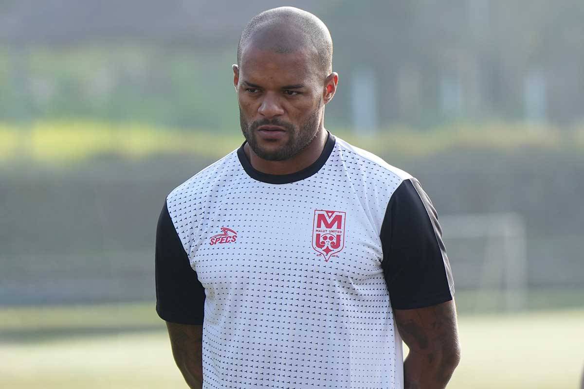 Striker Malut United David da Silva Bernafsu Bobol Gawang Laskar Sape Kerrab