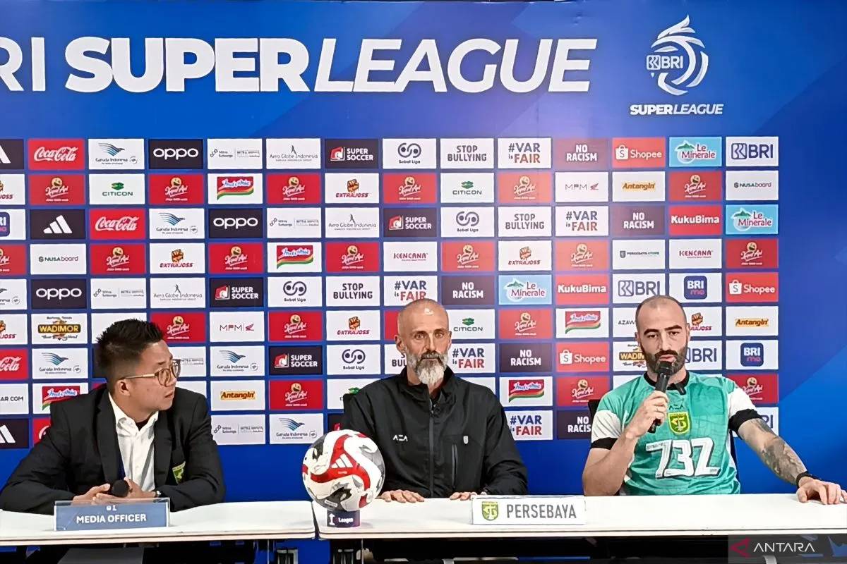 Persebaya Siap Bangkit Hadapi Semen Padang di GBT, Bidik 3 Poin