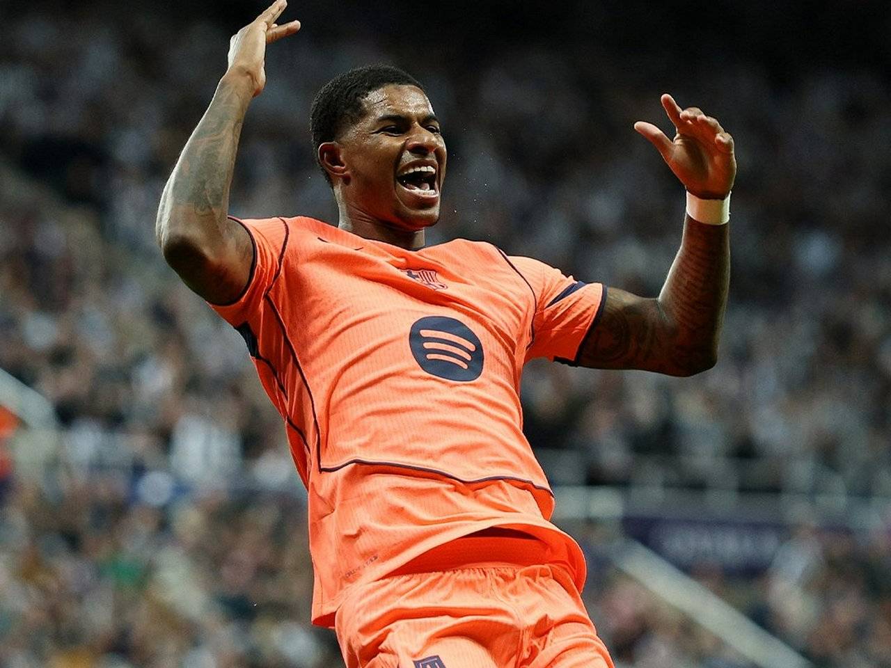 3 Rekor yang Dicetak Marcus Rashford Seusai Barcelona Hajar Newcastle United