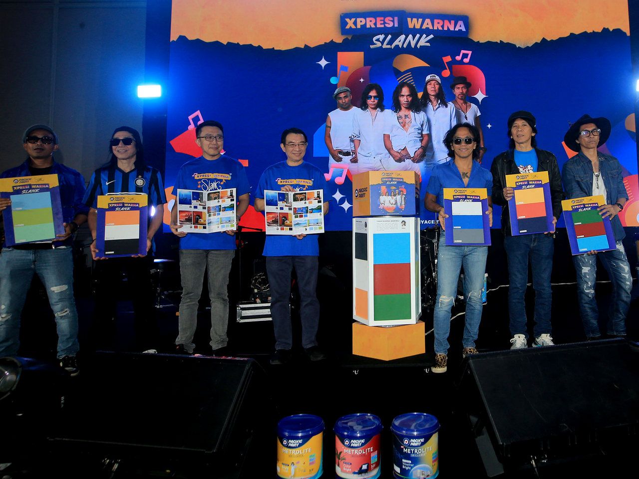 Gandeng Slank, Pacific Paint Luncurkan Set Warna Eksklusif
