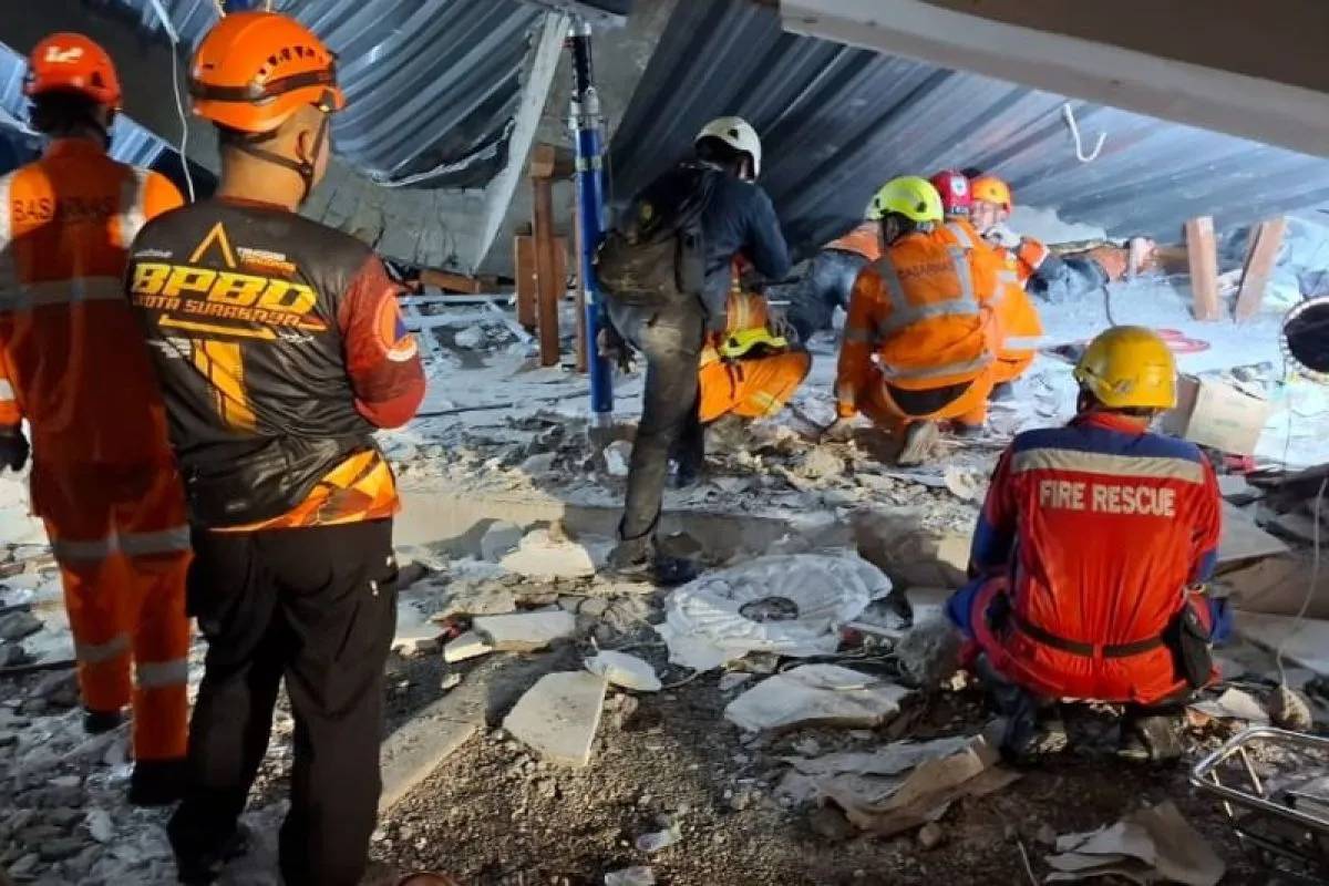 Area Reruntuhan Ponpes Al Khoziny Harus Kosong, Struktur Rapuh Hambat Evakuasi Korban