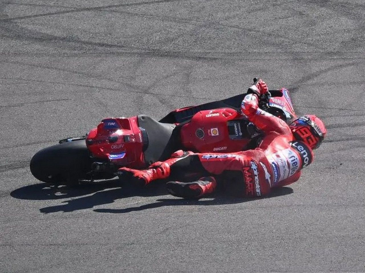 Jatuh 2 Kali di Sirkuit Mandalika, Marc Marquez: Kehilangan Cengkeraman Rem