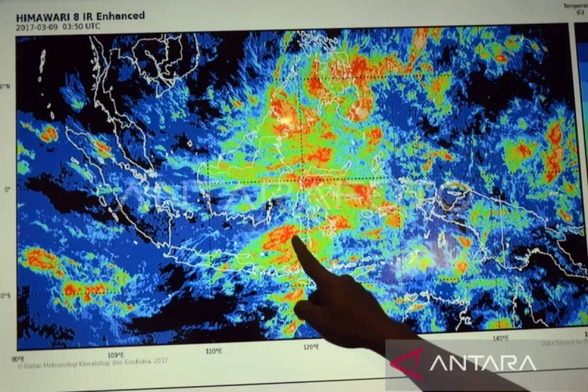 Sejumlah Daerah Berpotensi Hujan dan Suhu Panas hingga 35 Derajat Celsius