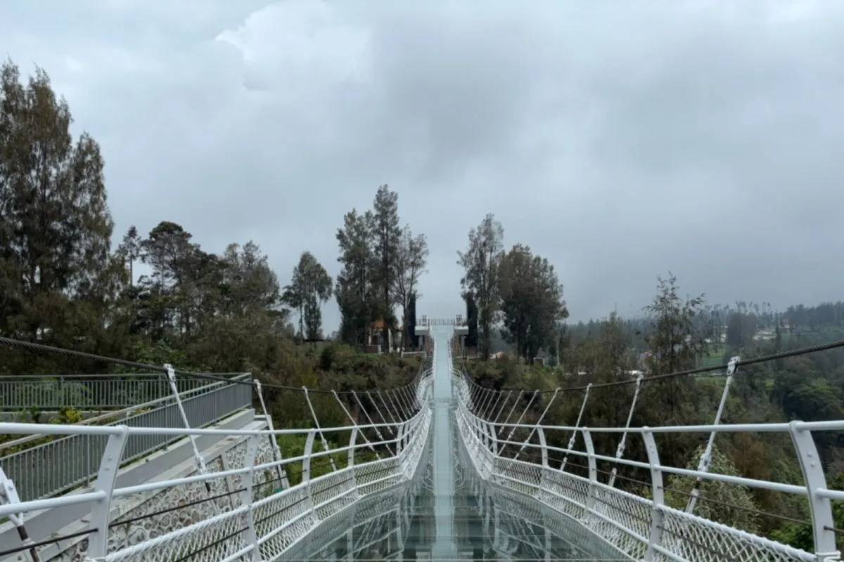 Jembatan Kaca Gunung Bromo Belum Beroperasi, TNBTS: Operator Boleh Swasta Atau BUMD