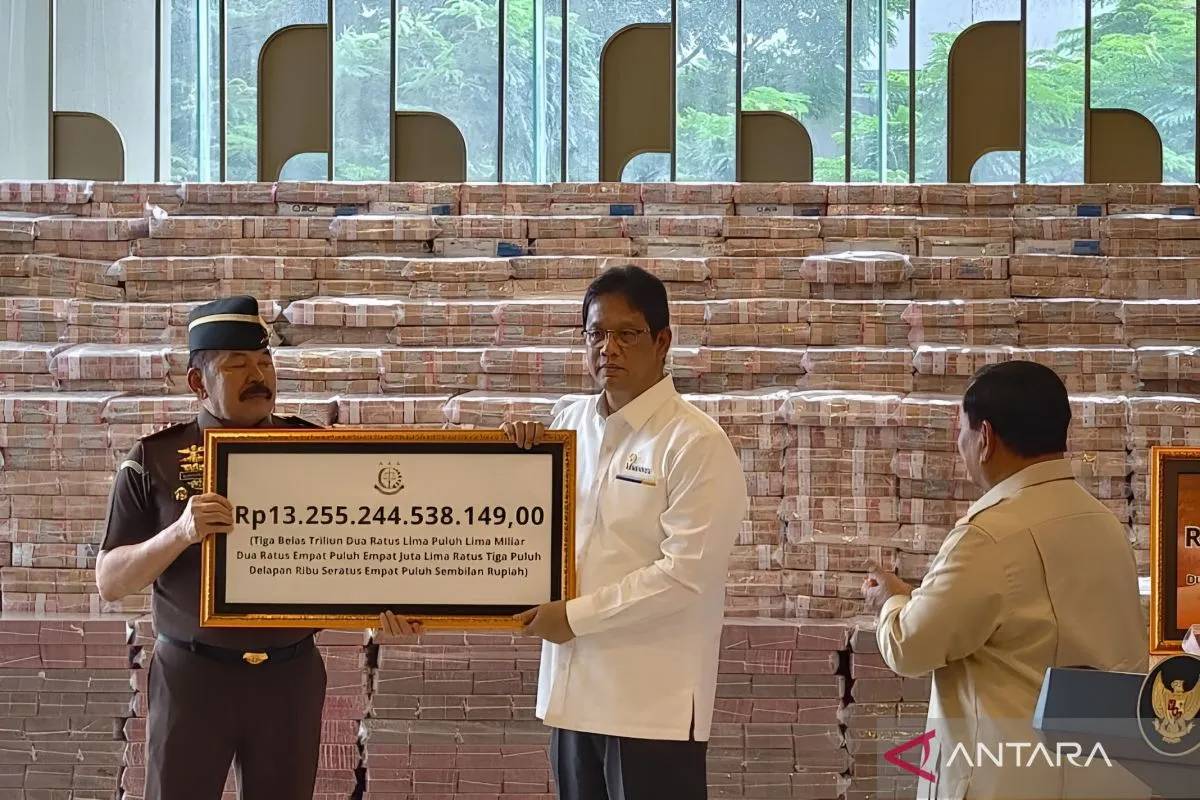 Uang Korupsi Ekspor CPO Rp13,25 Triliun Disetor ke Negara, 2 Grup Belum Bayar