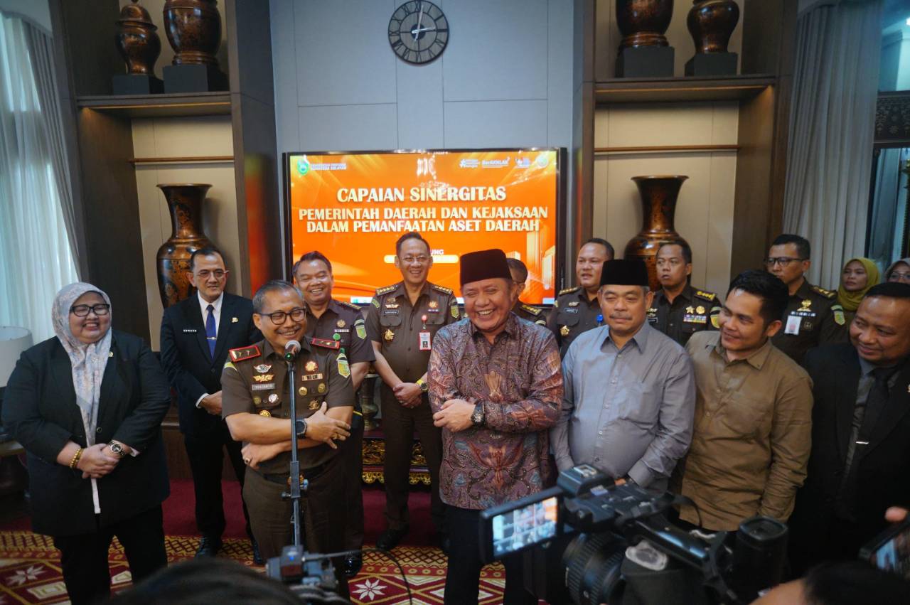 Selamatkan Aset Daerah, Gubernur Herman Deru Dorong Sinergi Pemda dan Kejati