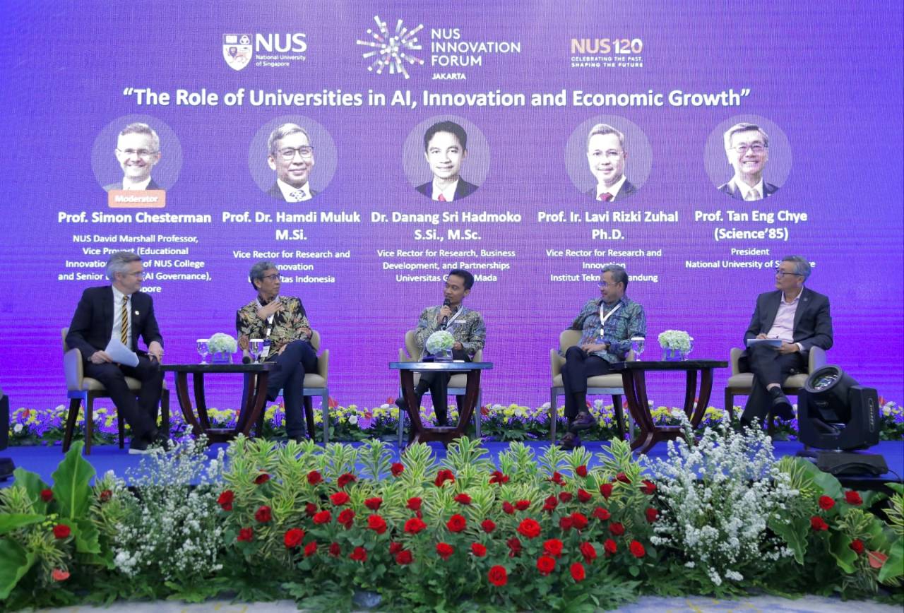 NUS Innovation Forum Jakarta Dorong Kerjasama AI, Ekonomi Digital, dan Deep Tech