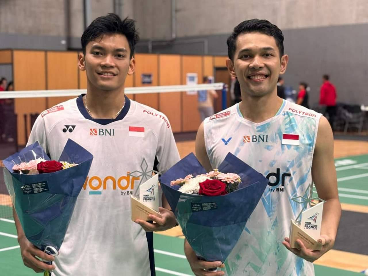 Gagal Juara French Open 2025, Fajar/Fikri: Pertahanan Lawan Sangat Rapat