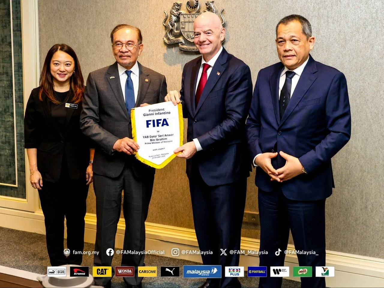 Gianni Infantino Umumkan Turnamen Baru Bernama FIFA ASEAN Cup