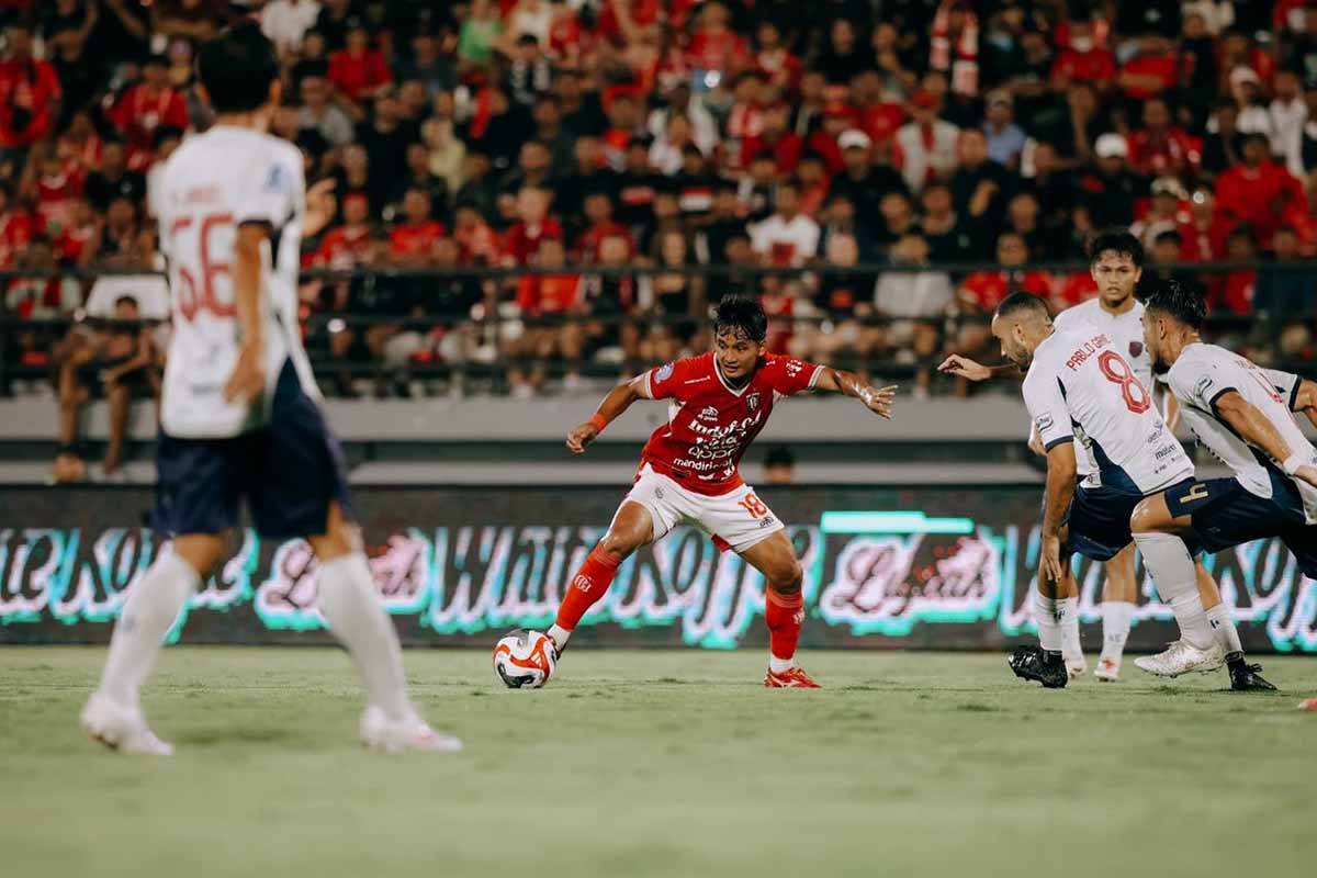 Bali United vs Persib Bandung, Kadek Agung Bertekad Lebih Tajam