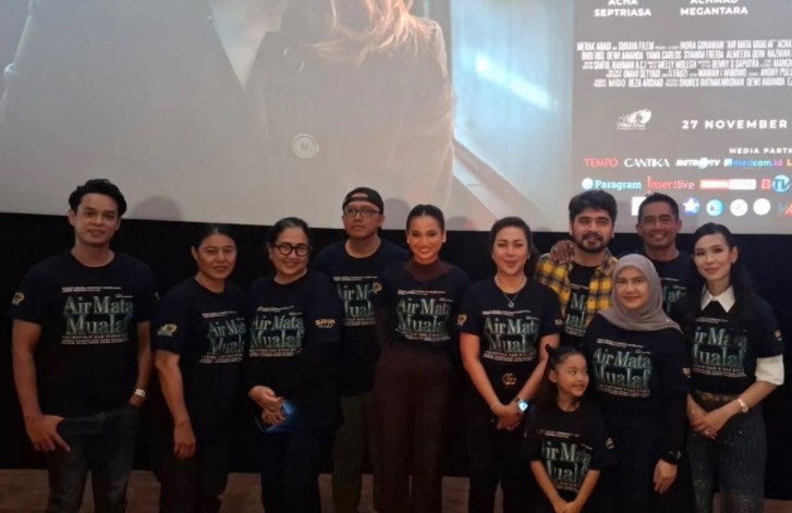 Acha Septriasa Terenyuh Ucapkan Syahadat di Film Air Mata Mualaf