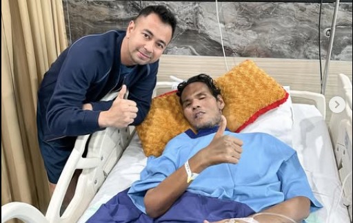 Raffi Ahmad Bantu Pengobatan Fahmi Bo, Semoga Lekas Sembuh