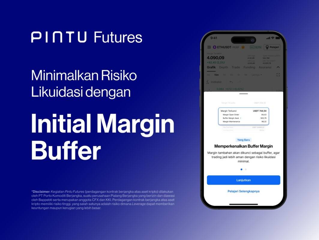 Pintu Futures Beri Perlindungan Ekstra Trading Derivatif Crypto via Fitur Adjustable Leverage dan Initial Margin Buffer