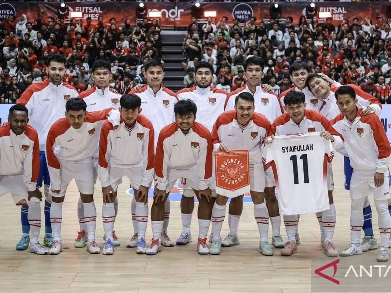 Timnas Futsal Indonesia Hajar Australia, Souto: Kemenangan Ini untuk Syaifullah