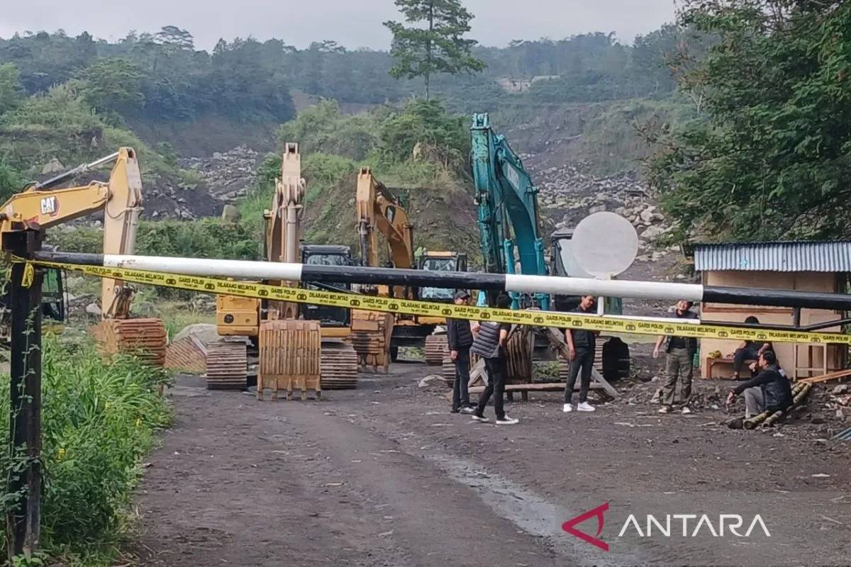 Tambang Pasir Ilegal di Merapi Rugikan Negara Rp3 Triliun, 1 Orang Jadi Tersangka