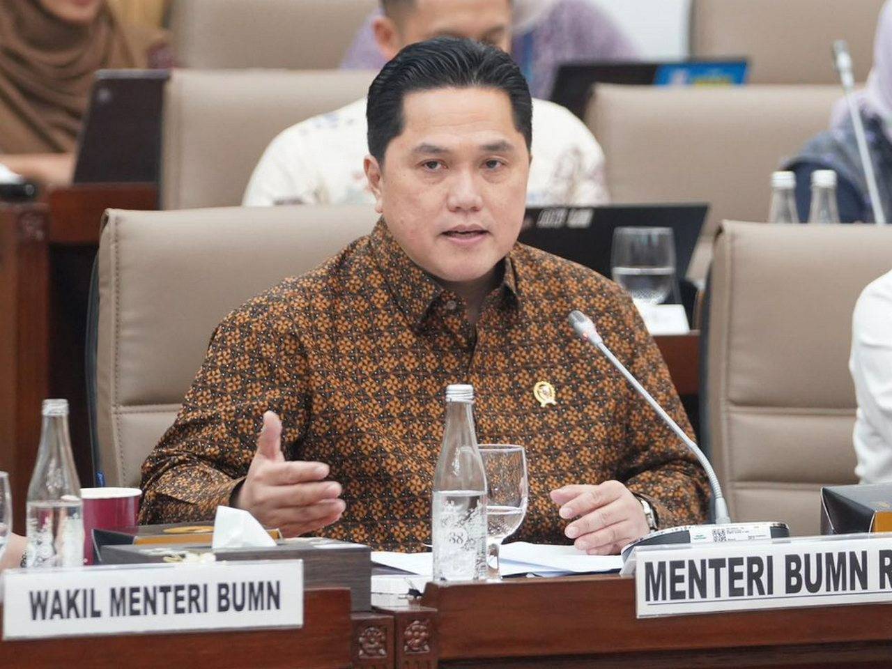Terkait Dualisme di 4 Cabor, Erick Thohir Beri Pesan Tegas