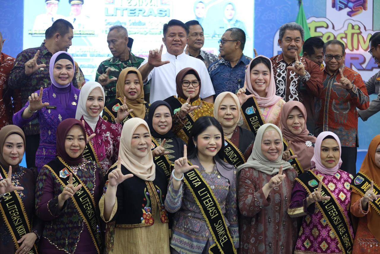 Duta Literasi Sumsel Ratu Tenny Dorong Literasi Jadi Budaya dan Jati Diri