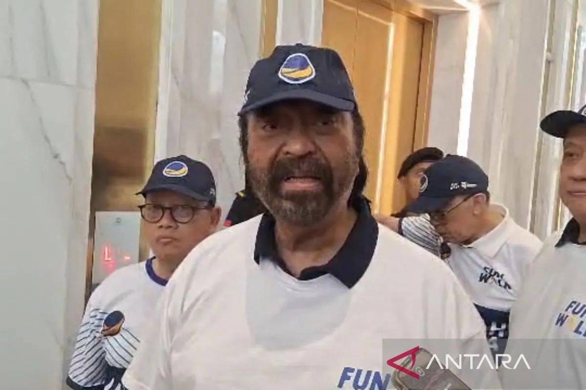 Surya Paloh Pastikan NasDem Belum Berencana PAW Ahmad Sahroni