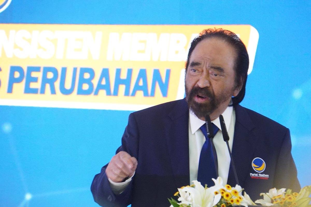 Surya Paloh Tegaskan NasDem Konsisten di Arus Perubahan