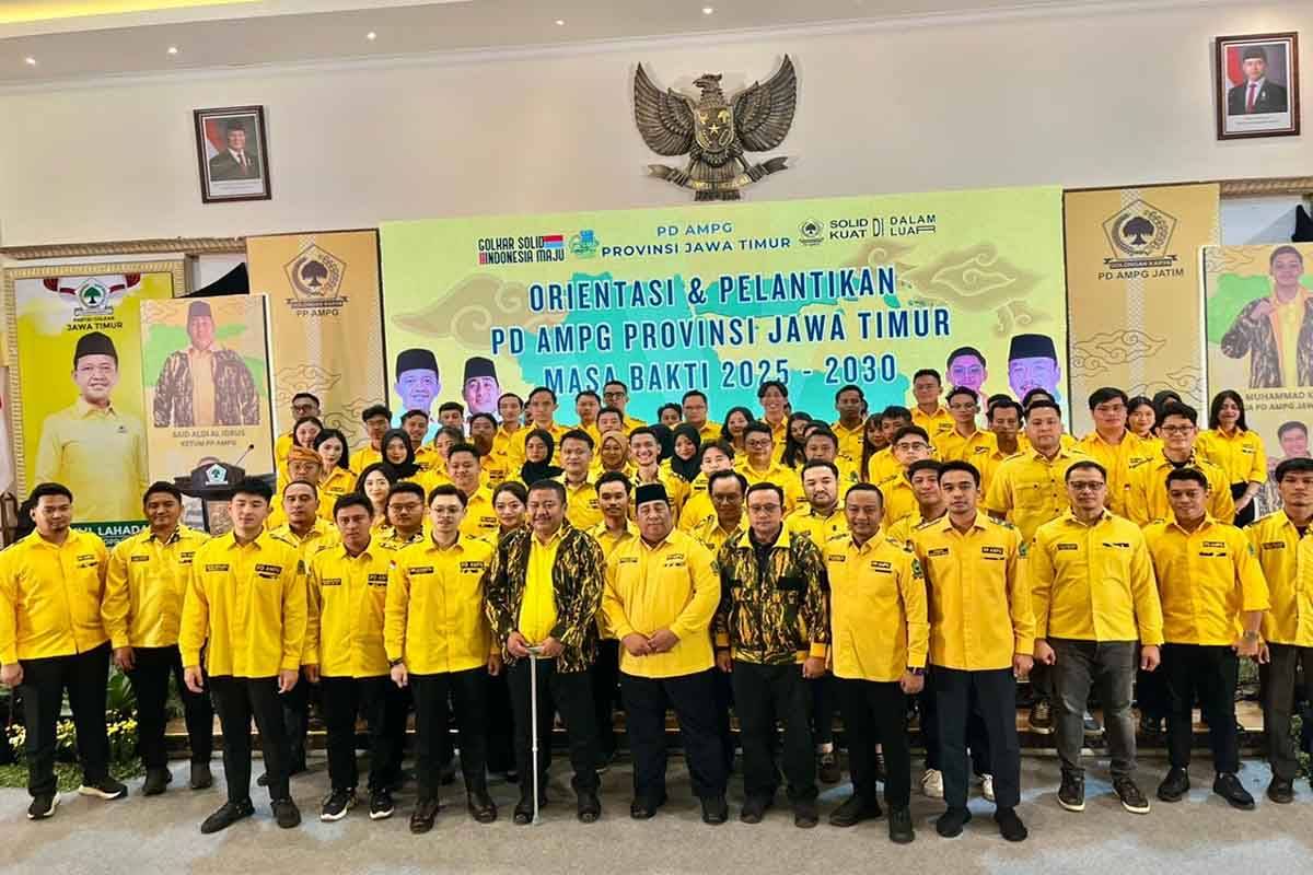 Golkar Pengin Menang Mudah, AMPG Diminta Rekrut 100 Ribu Kader Muda di Jatim