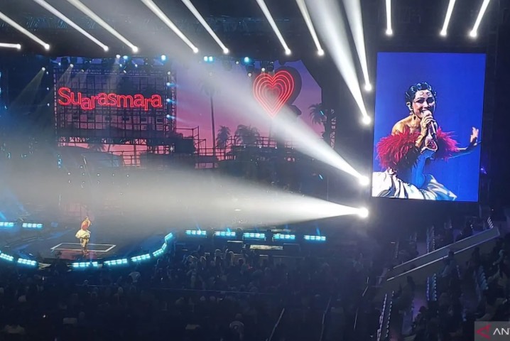 Konser Suarasmara Sukses, Perasaan Andien Campur Aduk