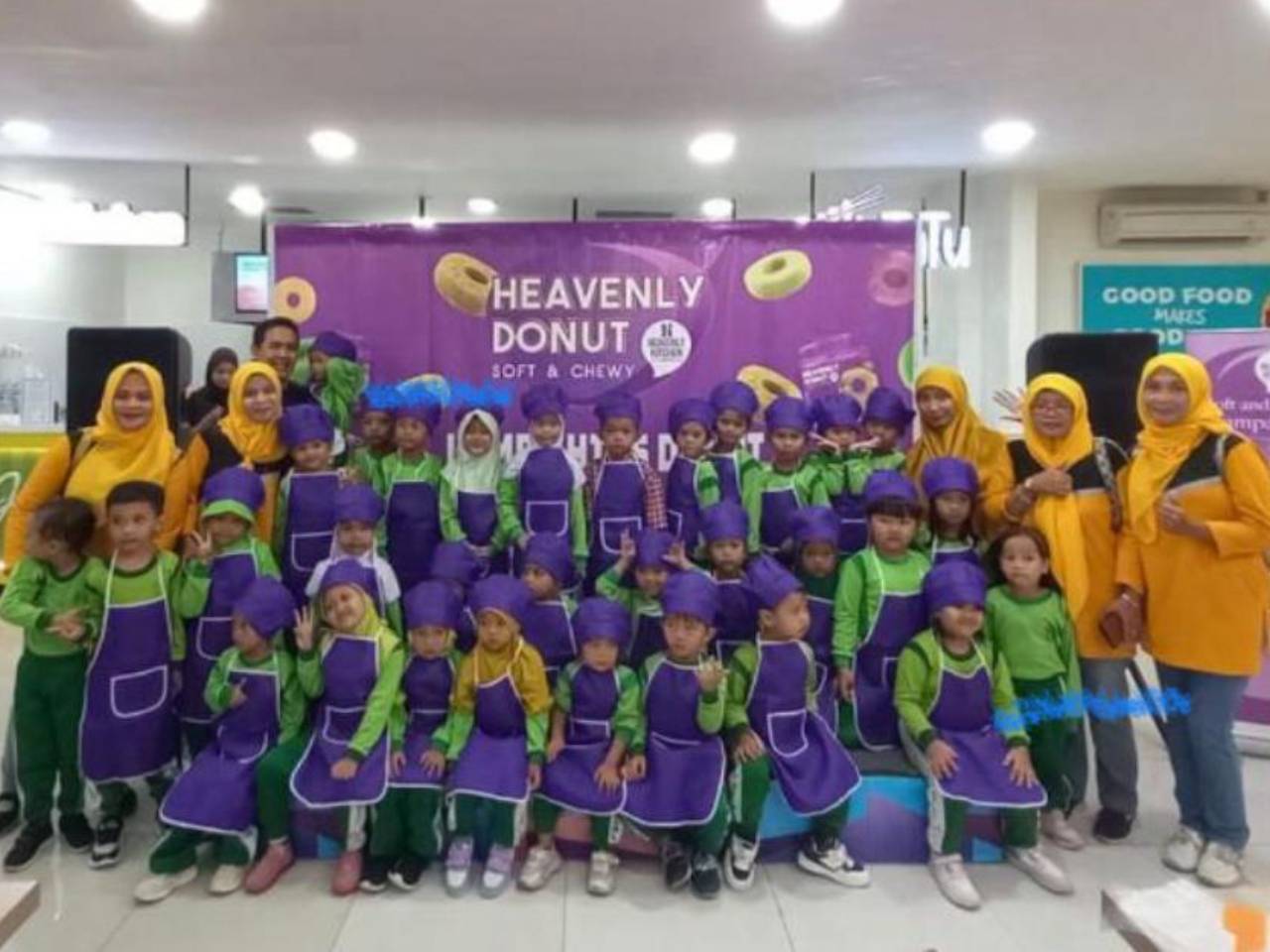 Heavenly Donut Gelar Lomba Hias di Sejumlah Supermarket dan Community Partner