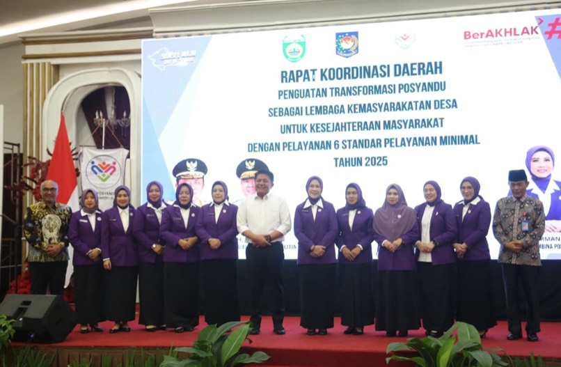 Jalankan Permendagri, Gubernur Herman Deru: Maksimalkan Kader Posyandu yang Ada