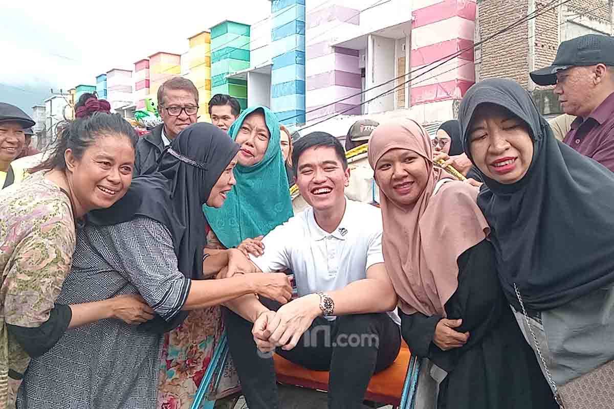 Heboh Kaesang Pangarep ke Pasar di Palu, Diteriaki Hidup Jokowi