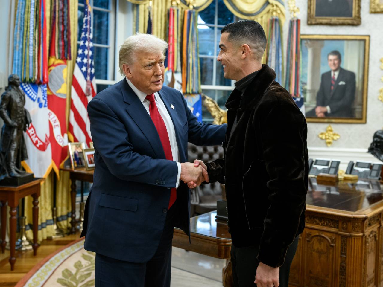 Ronaldo Tersanjung Diundang Donald Trump ke Gedung Putih