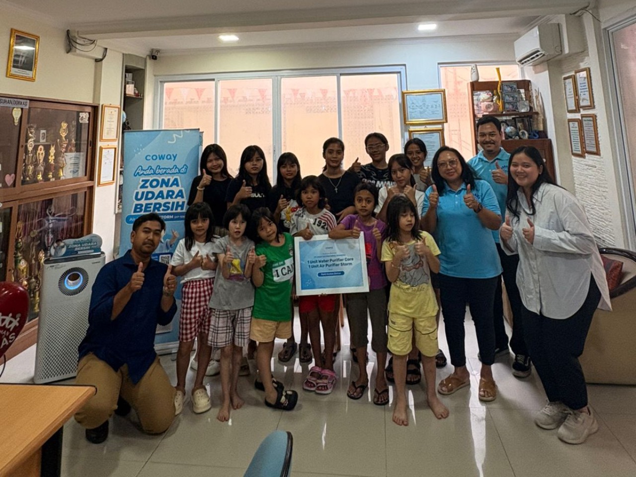 Coway Indonesia Donasi Purifier ke Yayasan dan Masjid Lewat Program Journey to Purity