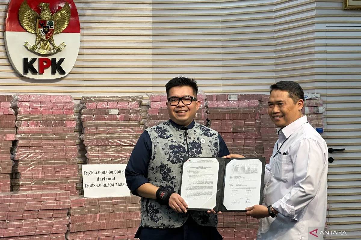 KPK Pamer Setoran Rp883 Miliar ke Taspen, Hasil Rampasan Korupsi Investasi Fiktif