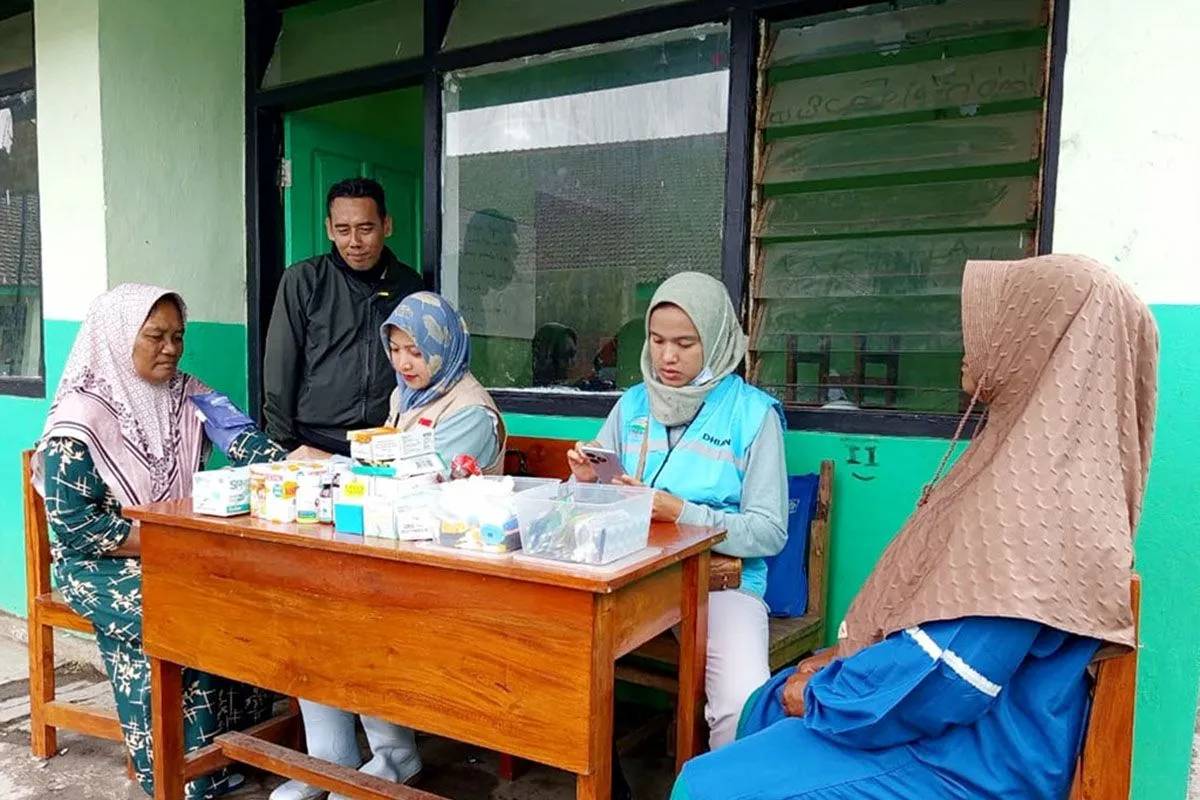 Antisipasi Ispa Dampak Erupsi Semeru, Puskesmas Lereng Gunung Siaga 24 Jam