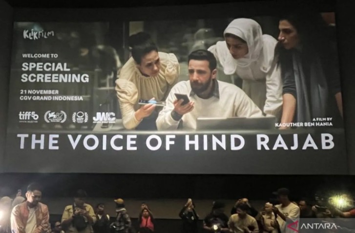 Film The Voice of Hind Rajab Ajak Penonton Berempati Terhadap Palestina