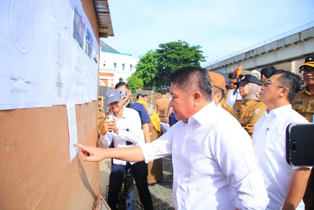 Dukung Penataan Ikon Palembang, Herman Deru: Kota Besar Tidak Boleh Tinggalkan Warisan Budaya