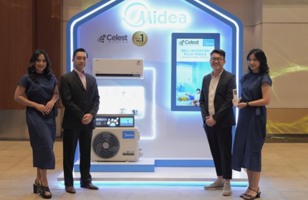Midea Luncurkan Celest Inverter, AC Pintar dengan Teknologi AI Pertama di Kelasnya