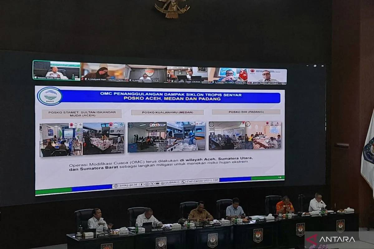 Cegah Cuaca Ekstrem Ganggu Evakuasi di Sumatra, Modifikasi Cuaca hingga 3 Desember