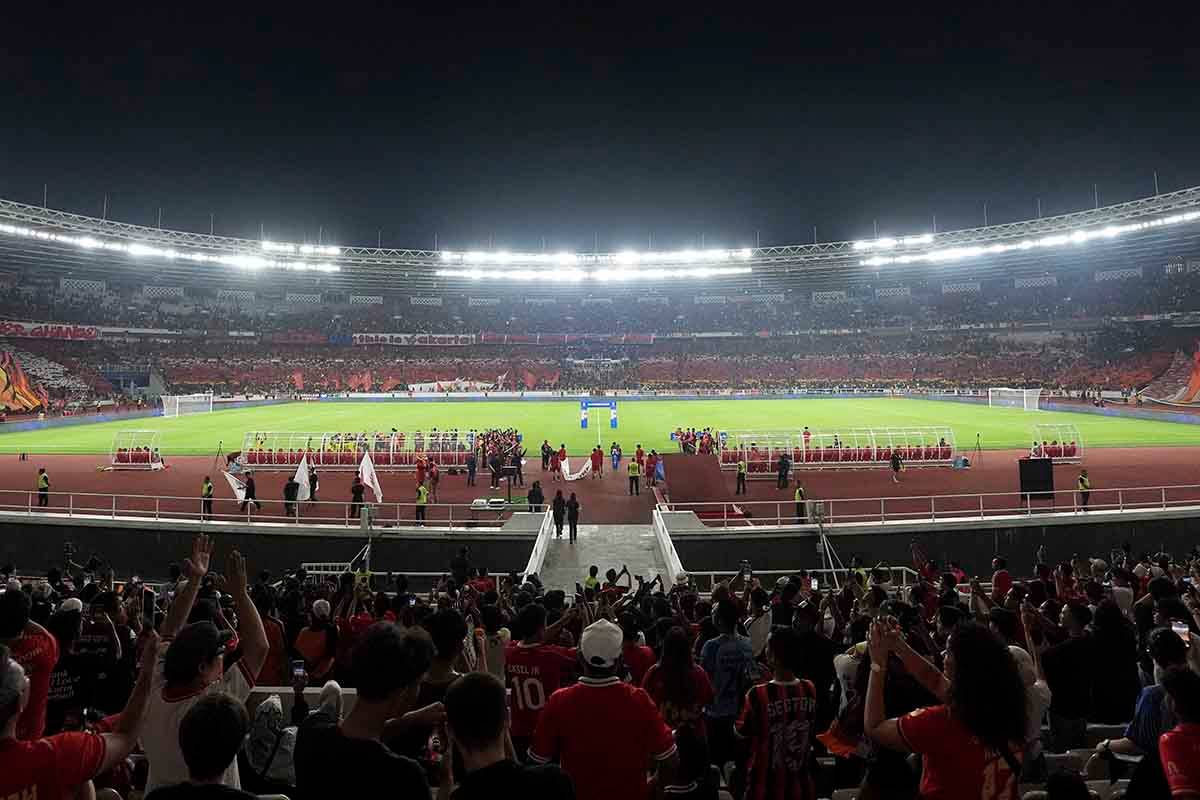 Mauricio Souza Girang, Laga Persija Jakarta vs PSIM Dihadiri 56.150 Penonton