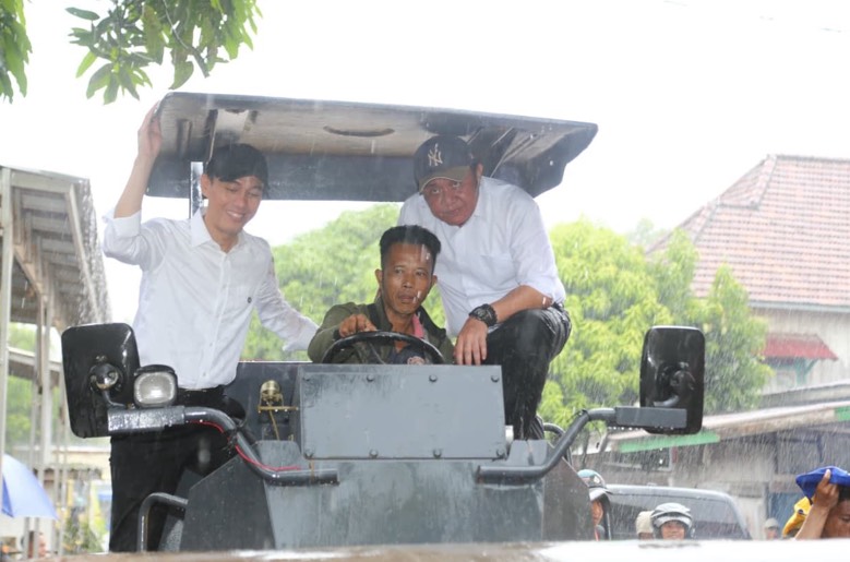 Herman Deru Salurkan Rp 371 M, Pembangunan Infrastruktur OKI Terus Dikebut