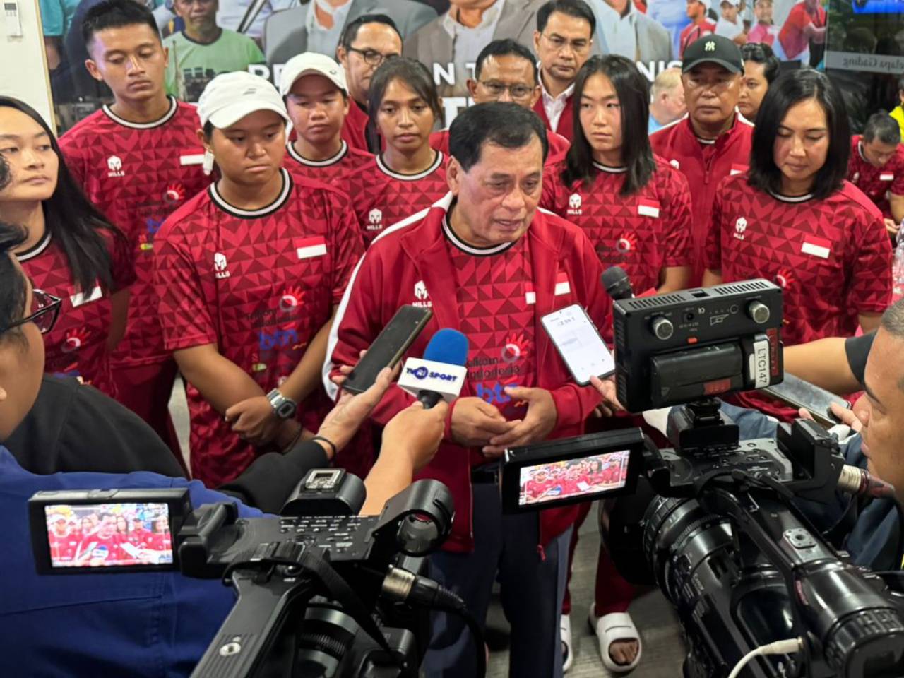 SEA Games 2025: Lepas 13 Atlet, PELTI Incar Juara Umum di Thailand