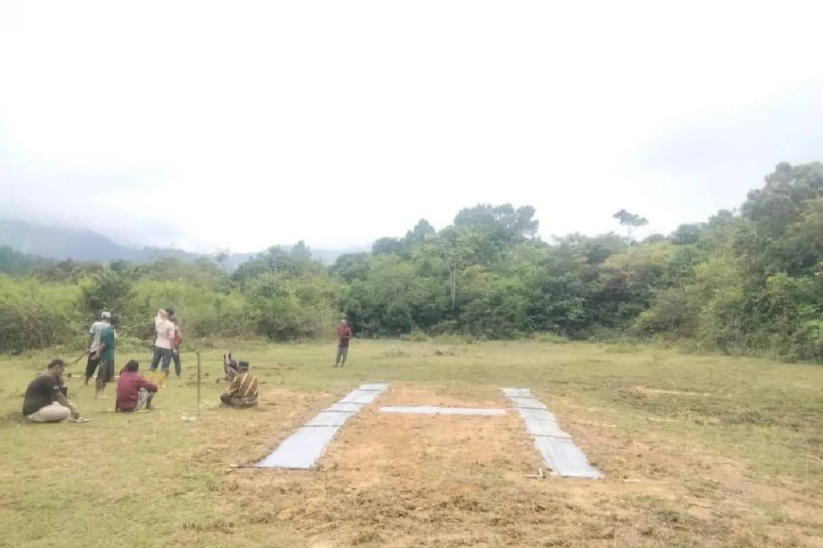 Terisolasi Akibat Bencana, Warga Aceh Tengah Bangun Helipad Demi Dapatkan Bantuan