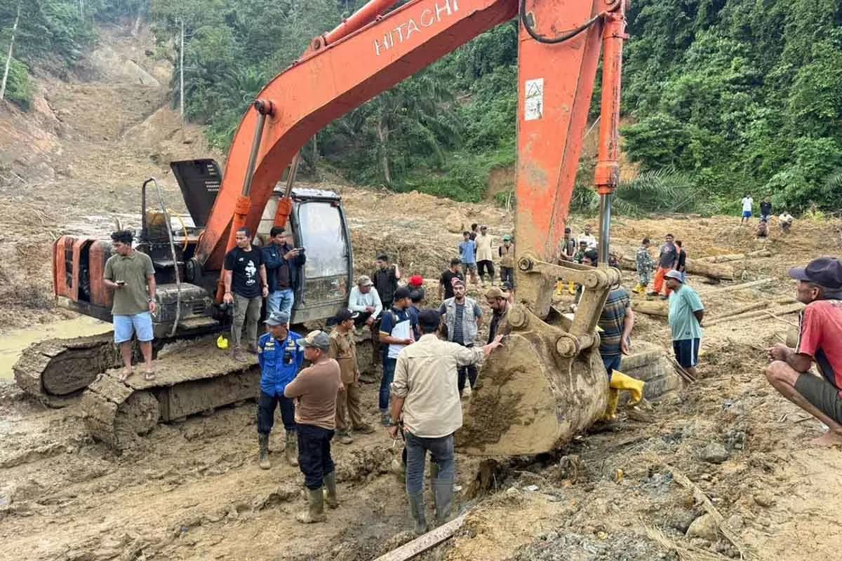 13 Jembatan Aceh Timur Rusak Diterjang Banjir, BPBD Bangun Jembatan Darurat