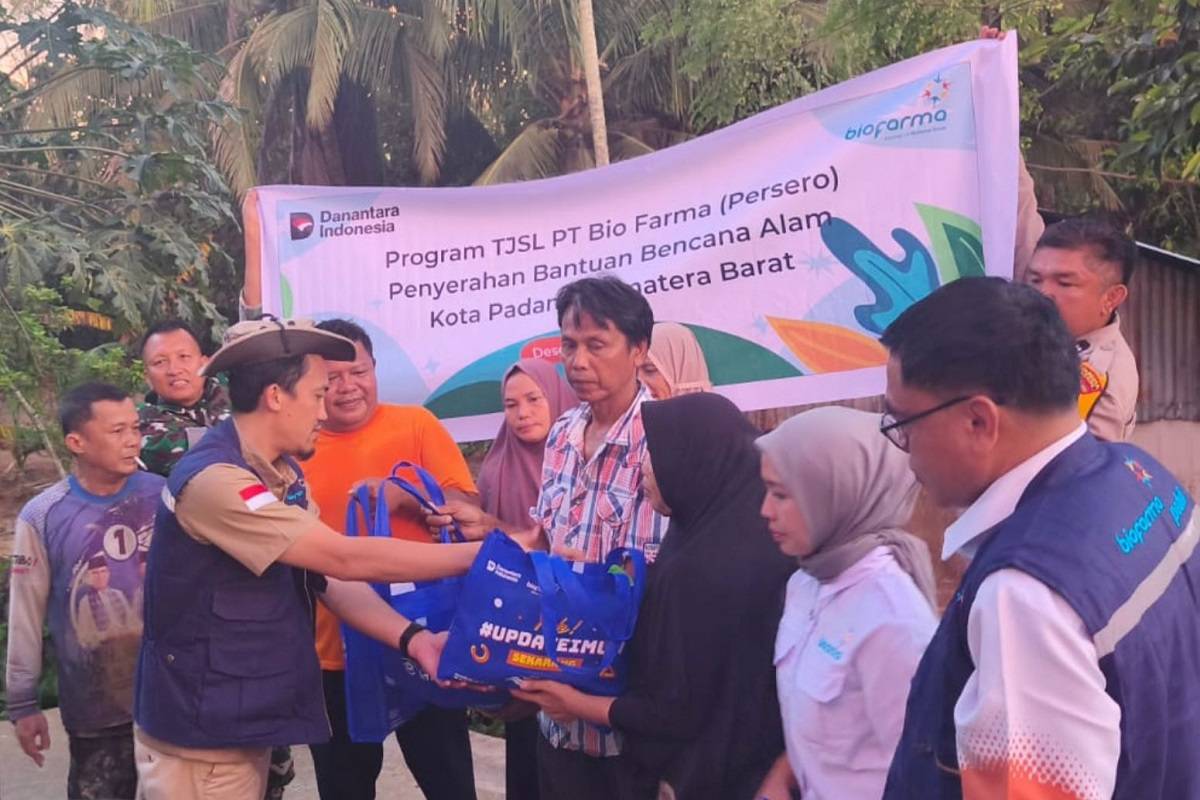 BUMN Kesehatan Turun Tangan, Bio Farma Group Distribusikan Obat dan Vaksin di Sumbar