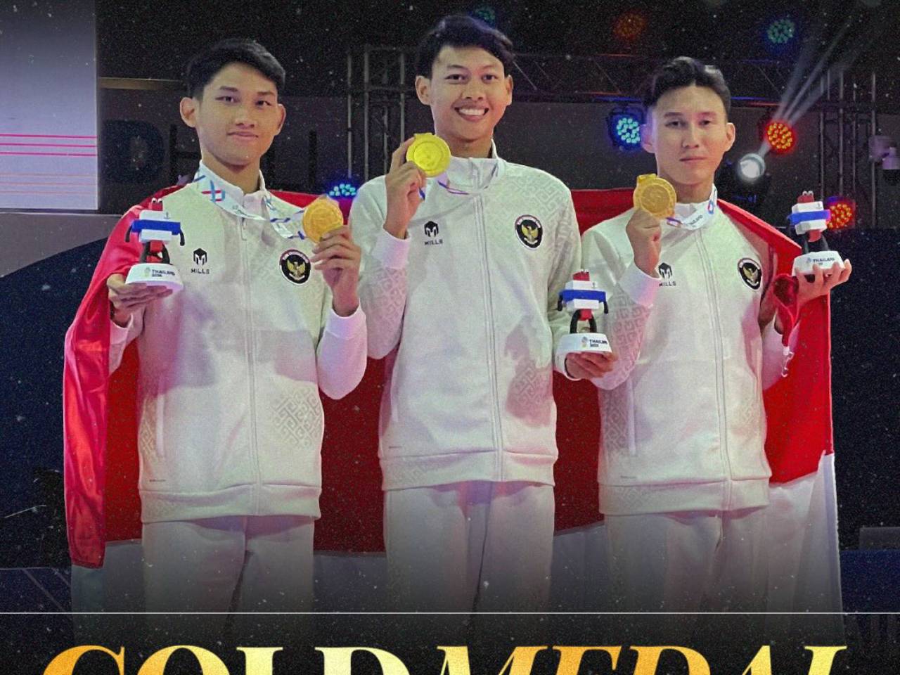 SEA Games 2025: Jadi Penyumbang Emas Pertama, Atlet Taekwondo Indonesia Terharu