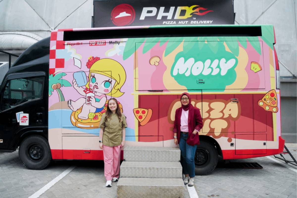 Slices of Joy with Molly: Kolaborasi Pizza Hut Indonesia dan POP MART