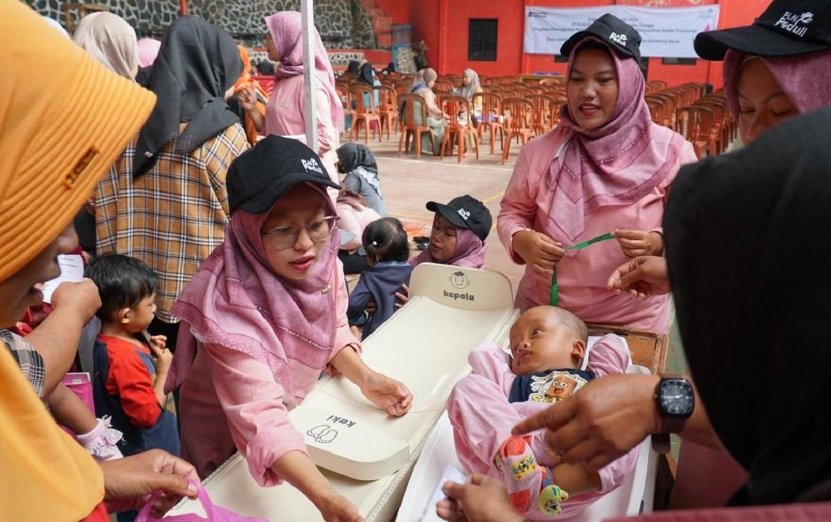 Langkah Sosial PLN di Sekitar PLTA UCPS, Posyandu Jadi Garda Depan Cegah Stunting
